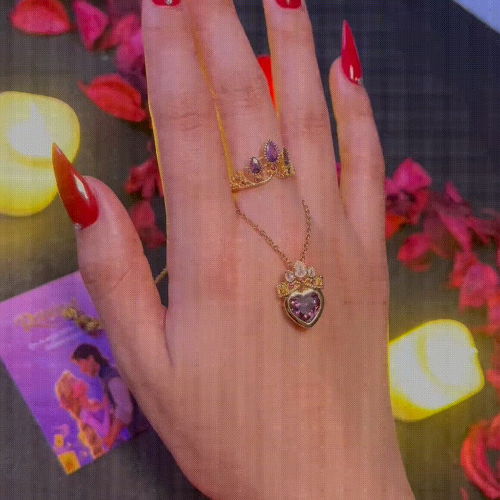 Set Princesa Rapunzel + Caja de Coronita