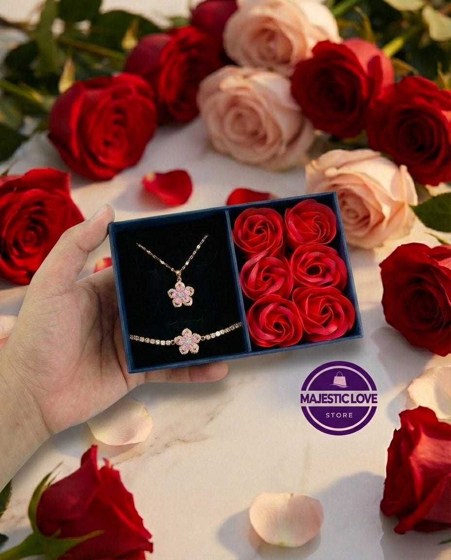 Set Mulan + Caja Rosas